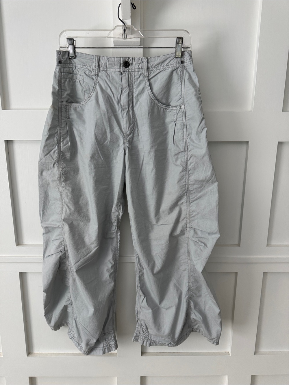 Pilcro Light Gray Cargo Pants for Men